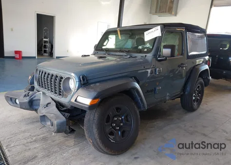 2024 Jeep Wrangler 2-Door Sport 4X4 from USA, damaged, VIN 1C4PJXAG1RW261812